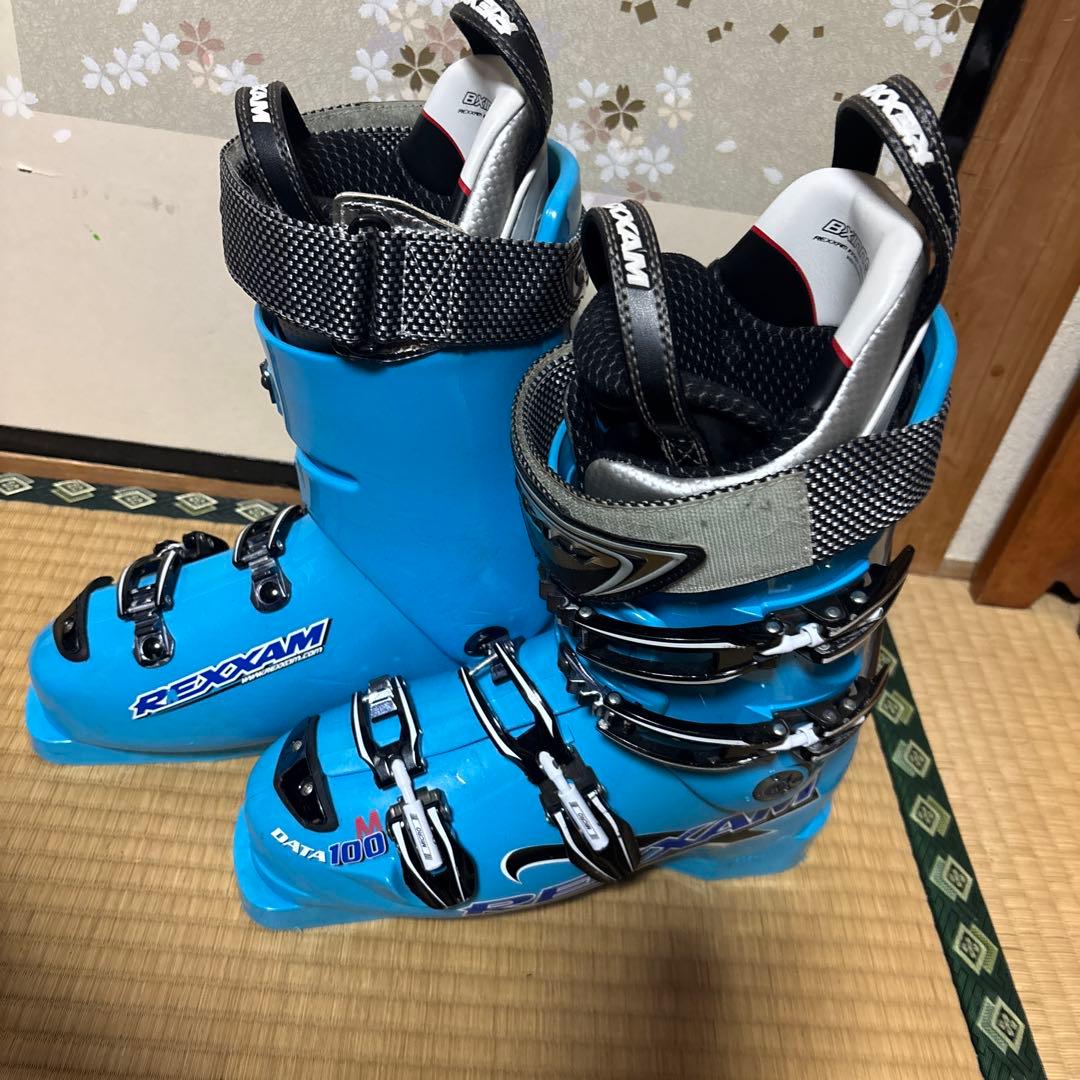 REXXAM DATA 100 スキー用ブーツ 青