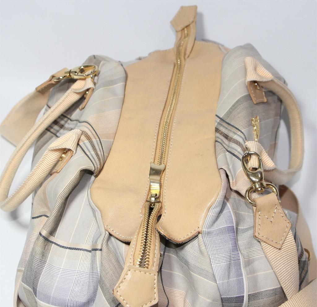 か*ギ様 ヴィヴィアンウエストウッド ハンドバッグ 2way オーブ金具 チェッ