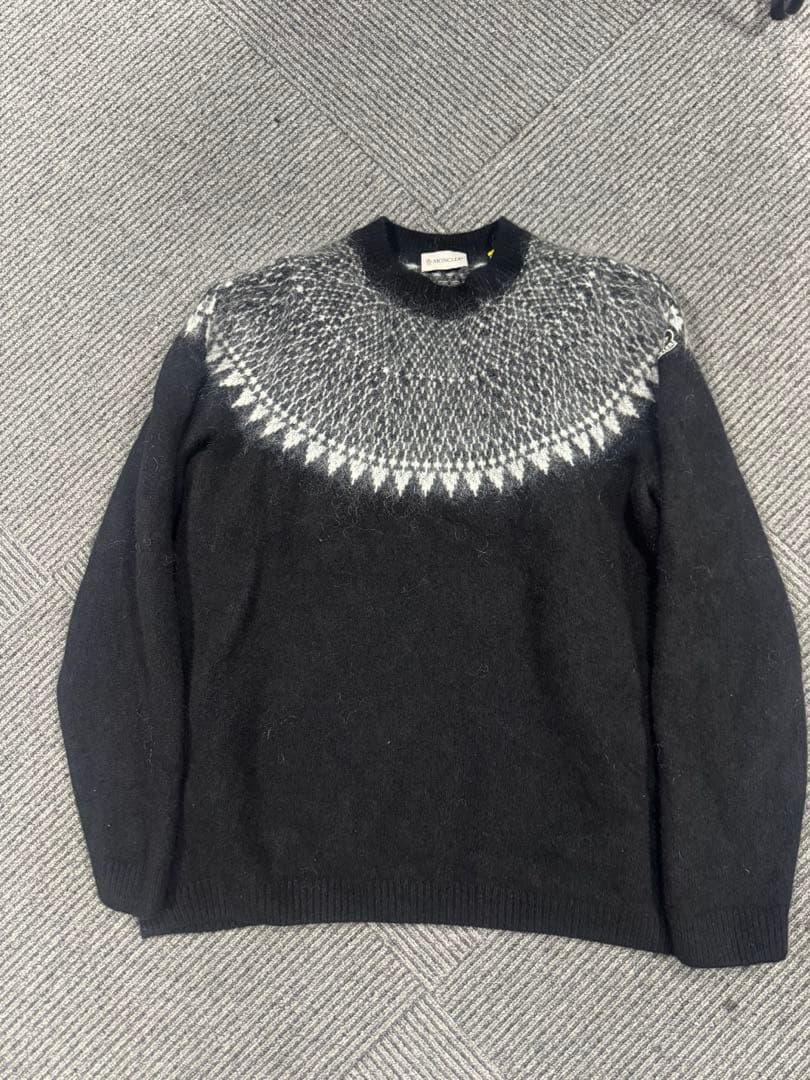 moncler fragment 雪柄ニット　ＸＬ