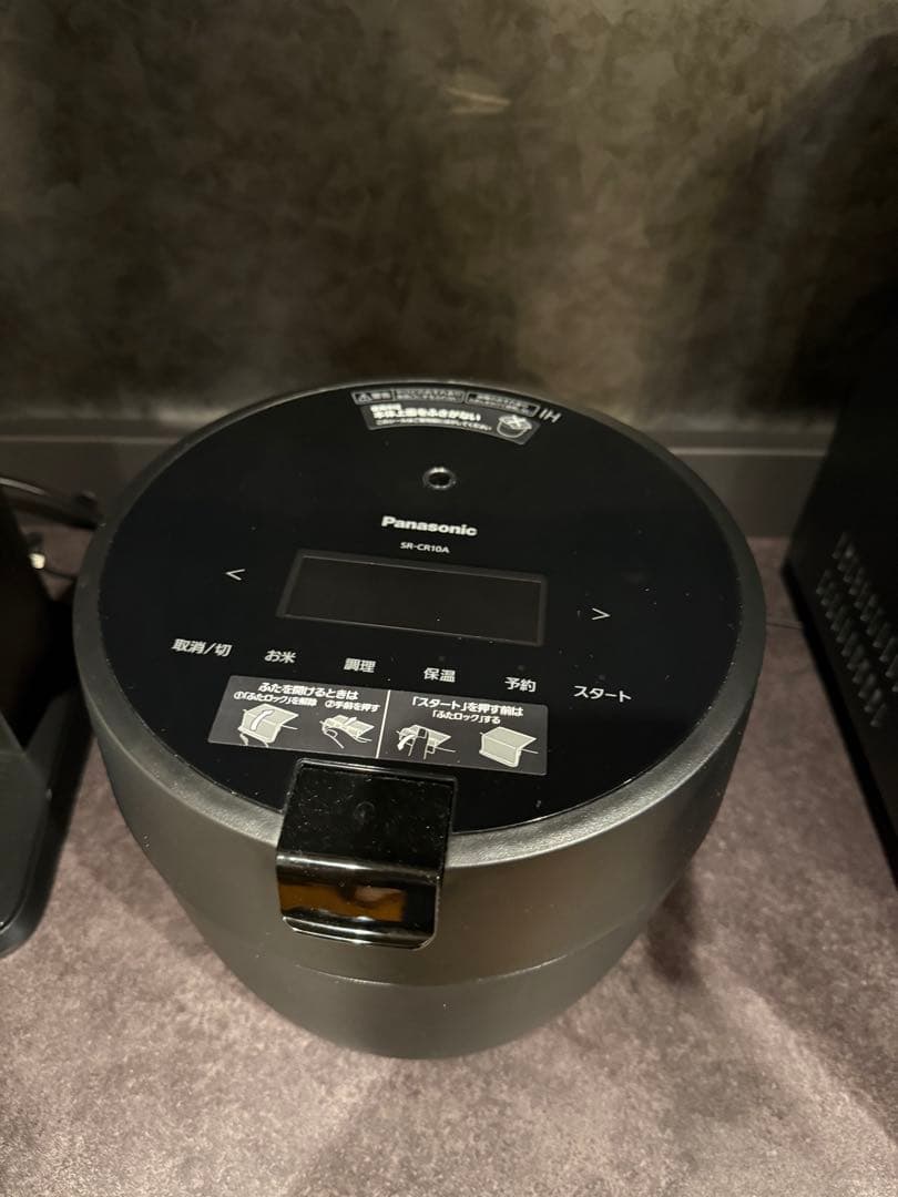 Panasonic SR-CT10A 炊飯器 黒