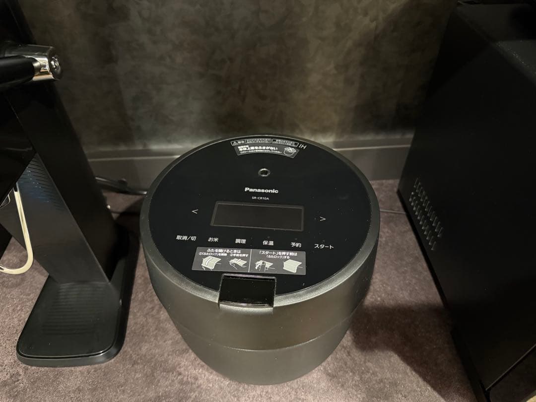 Panasonic SR-CT10A 炊飯器 黒