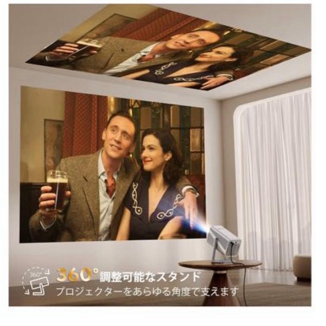 4K対応 プロジェクター Netflix／750ANSI／Dolby スピーカー