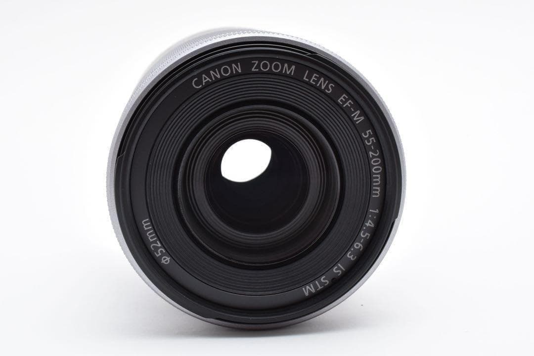 【極美品】 キヤノン CANON EF-M 55-200mm IS STM