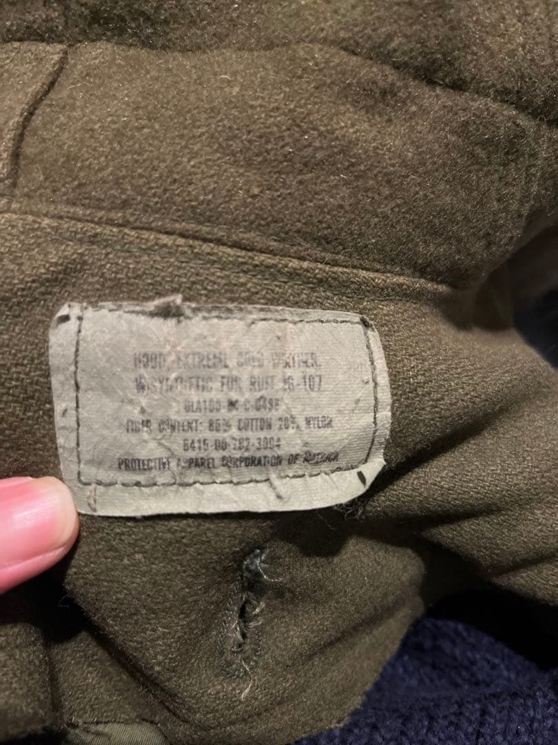 m65フィッシュテールパーカー モッズコート 80s 米軍実物 M-65
