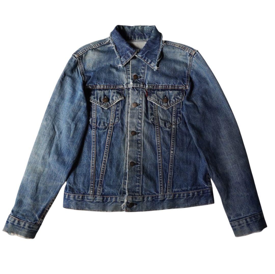 60s Levi’s 70505 4th bigE 均等V 刻印521