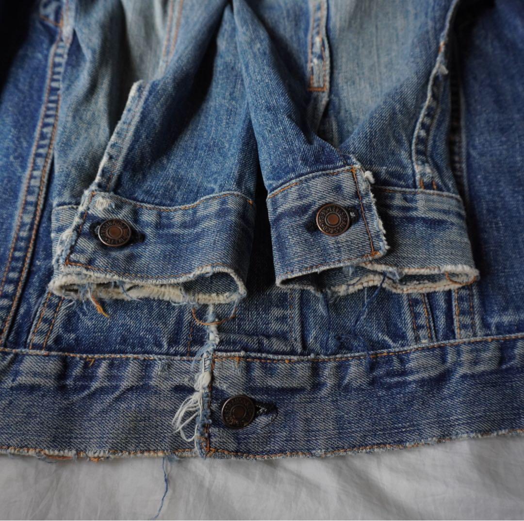 60s Levi’s 70505 4th bigE 均等V 刻印521