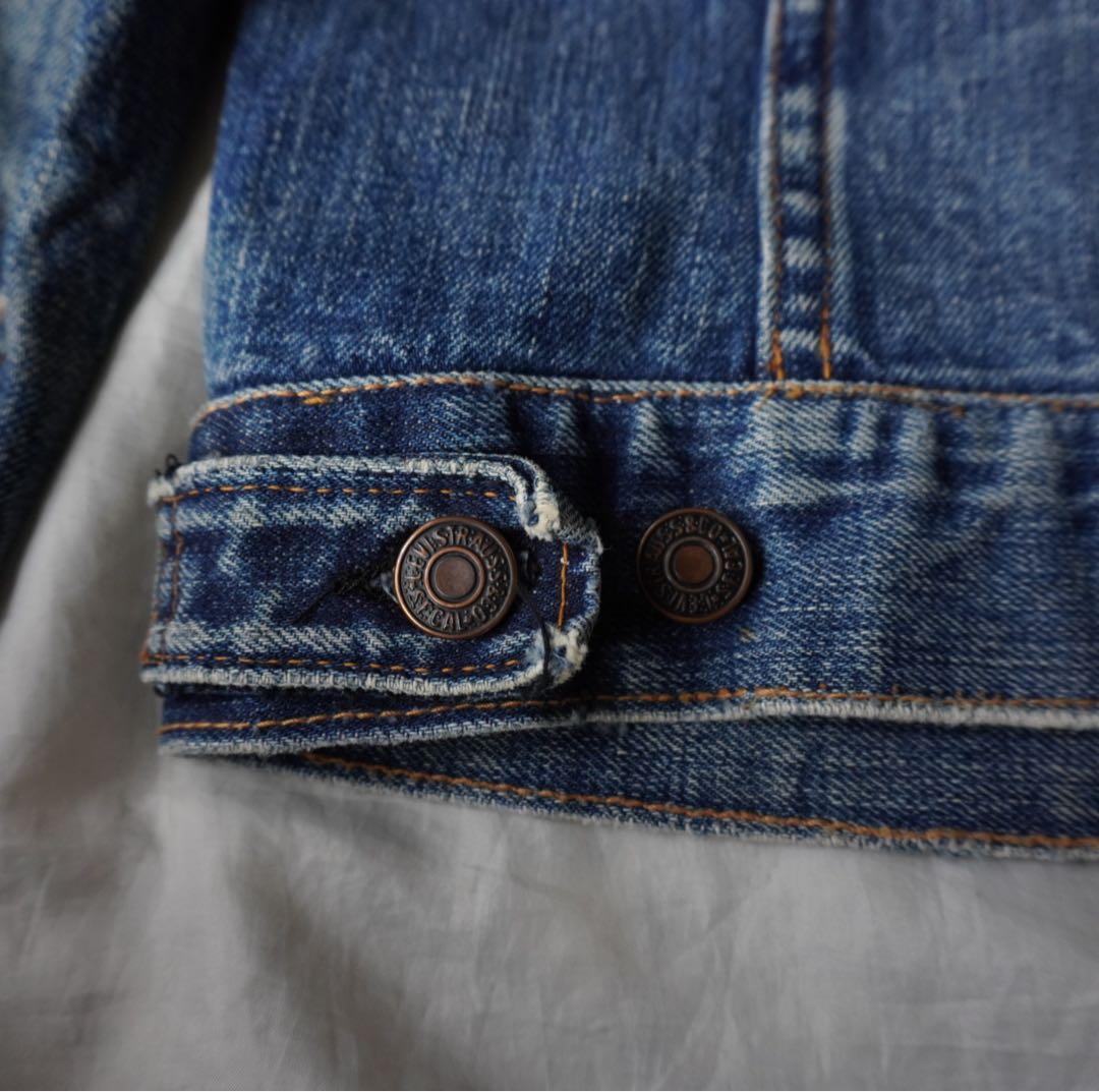 60s Levi’s 70505 4th bigE 均等V 刻印521