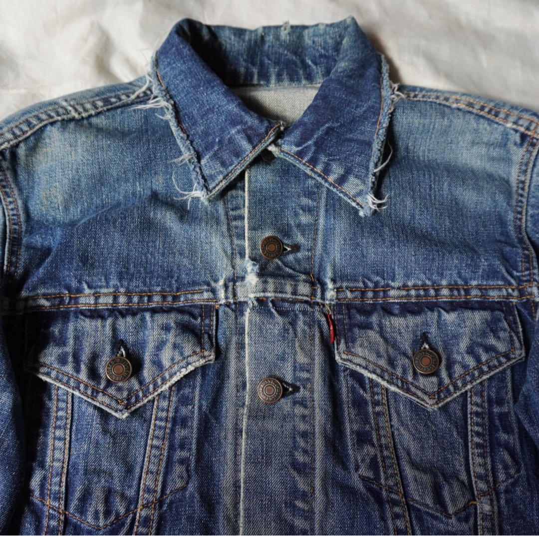 60s Levi’s 70505 4th bigE 均等V 刻印521