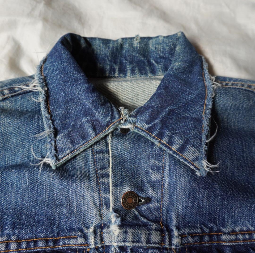 60s Levi’s 70505 4th bigE 均等V 刻印521