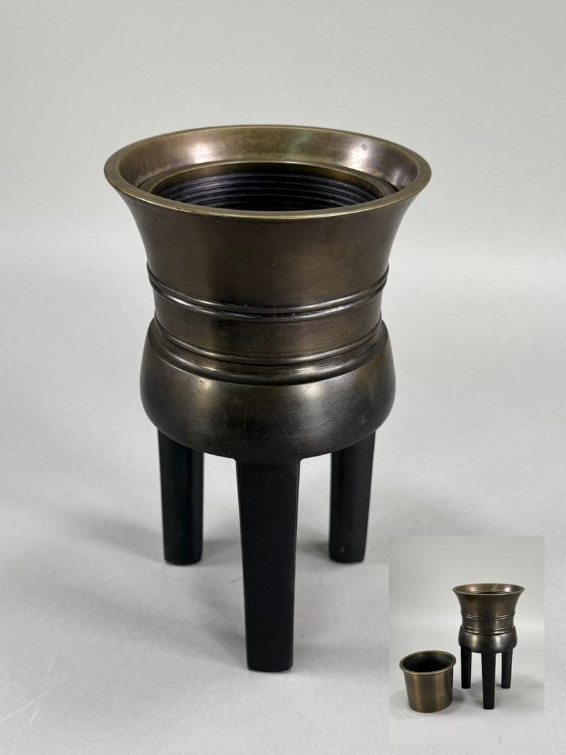 いけばな　池坊　古流　未生流　唐銅　花器　花瓶　華道具