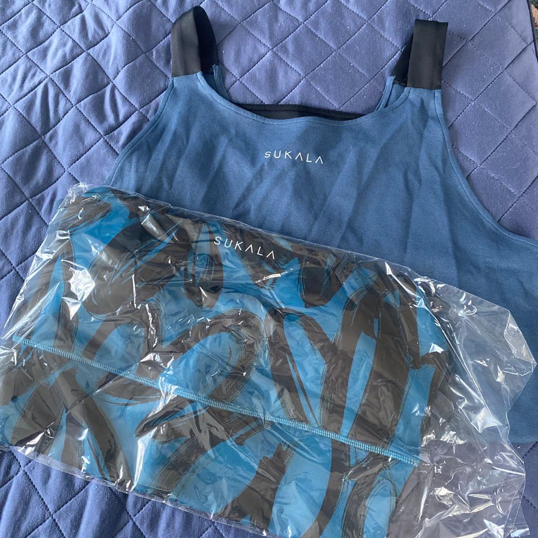 SUKALA ヨガウェア ネイビーブルー LL