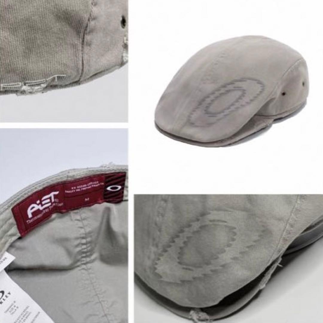 Oakley piet グレーキャップ 通気孔付き