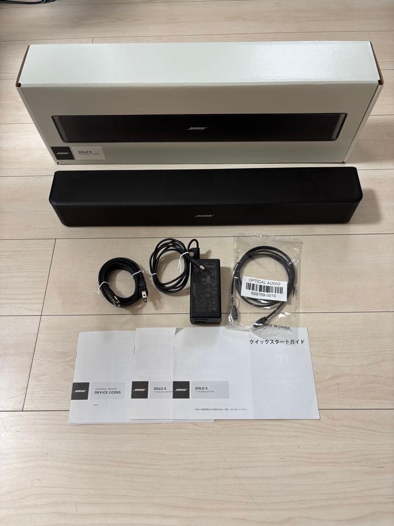 Bose Solo 5 TV Sound System ブラック
