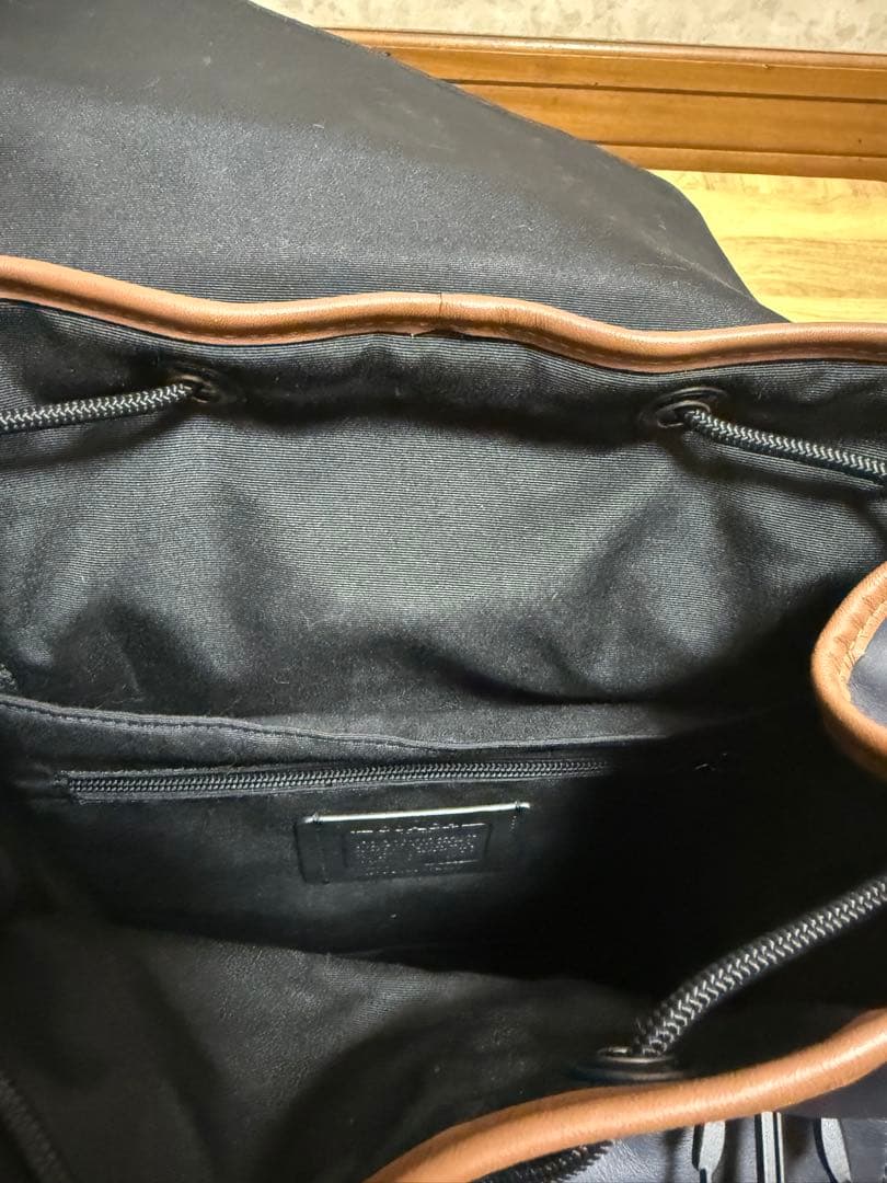 COACH コーチ トラック バックパック リュックサック レザー