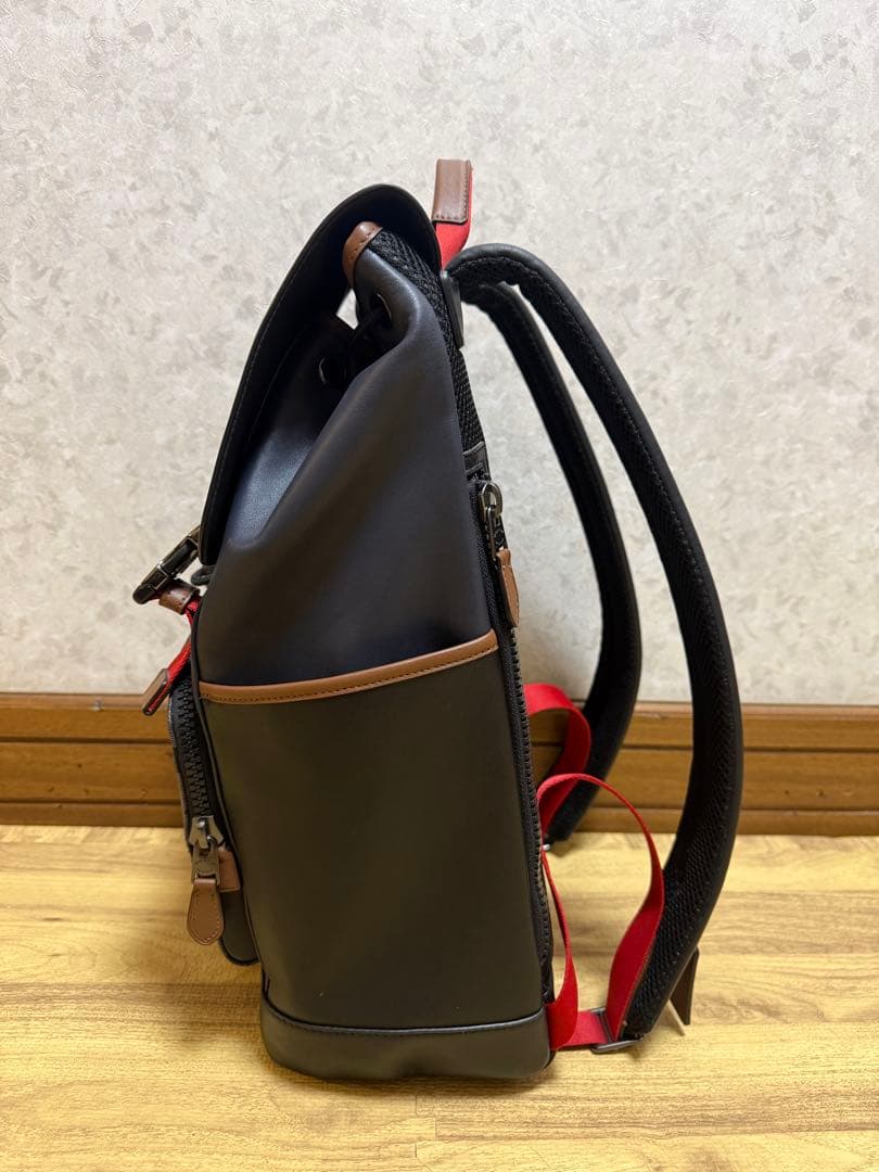 COACH コーチ トラック バックパック リュックサック レザー