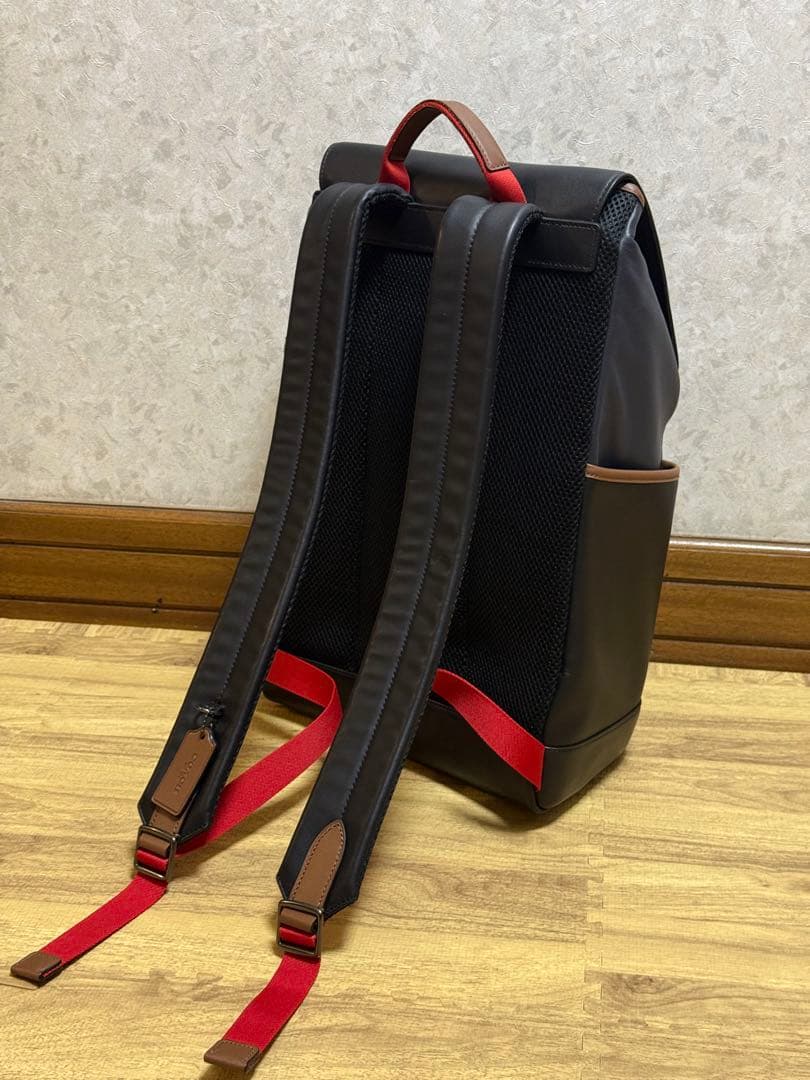 COACH コーチ トラック バックパック リュックサック レザー
