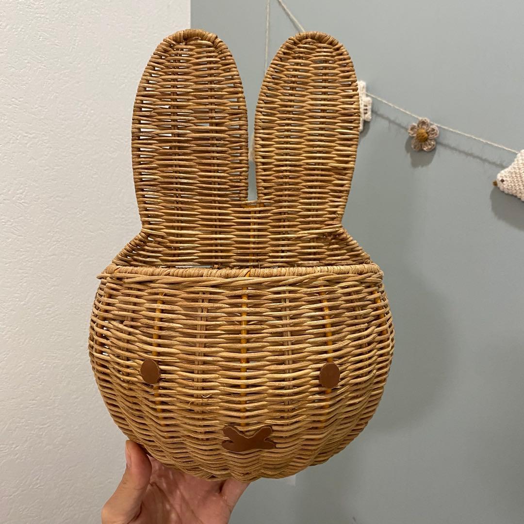 値下げ♡ミッフィー 壁掛けバスケット