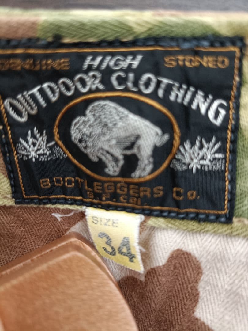 BOOTLEGGERS CO. 迷彩ショートパンツ 34