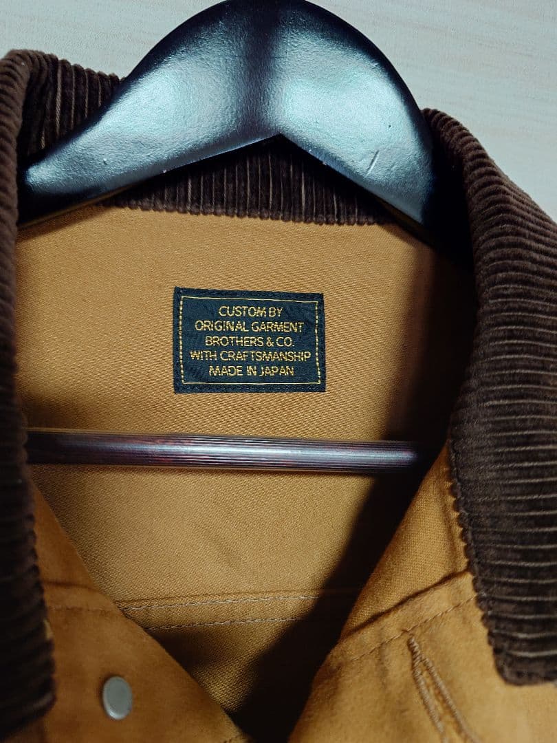 OG-4 Moleskin O.G.Bros 42 マスタードカラー