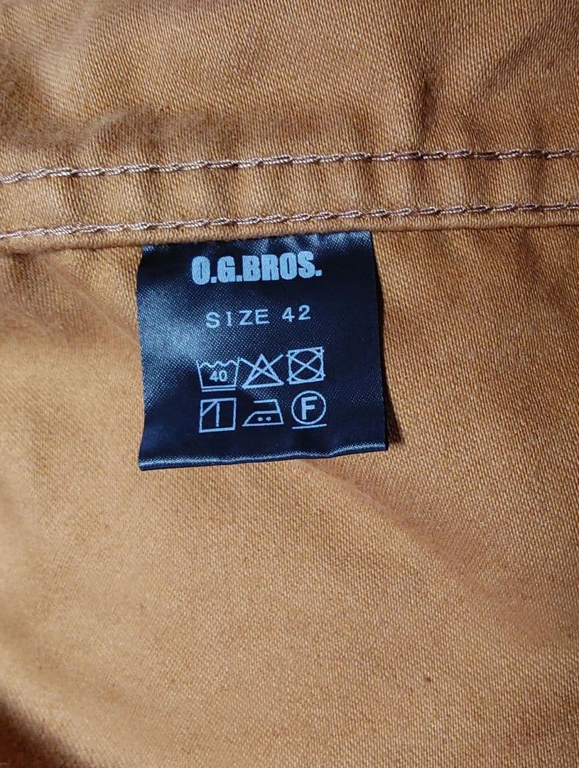 OG-4 Moleskin O.G.Bros 42 マスタードカラー