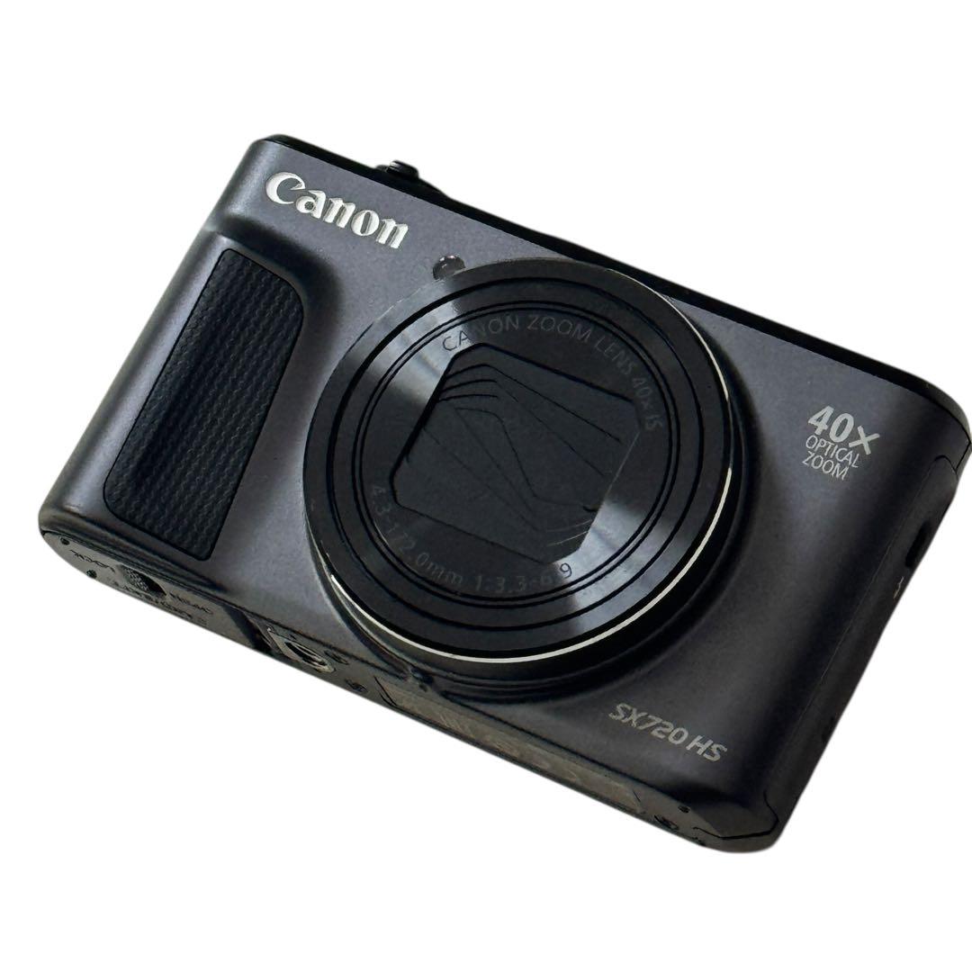 美品 Canon SX720HS ブラック 外箱　付属品あり