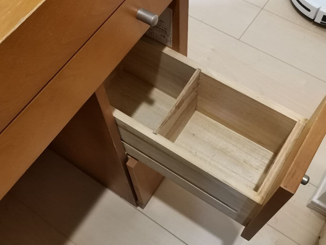 [再値下げ 最終価格] ナチュラルウッド ドレッサー・鏡台