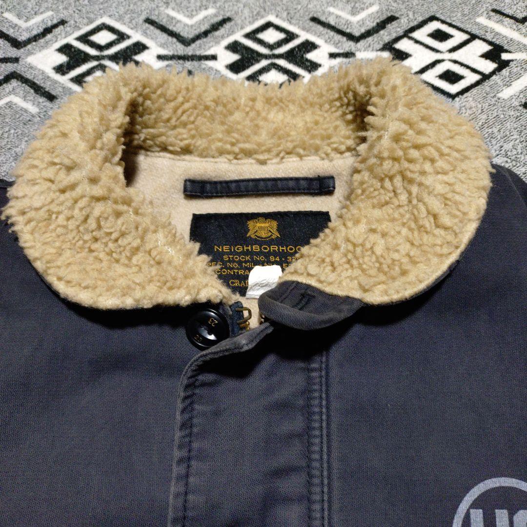NEIGHBORHOOD ボア襟 デッキジャケット