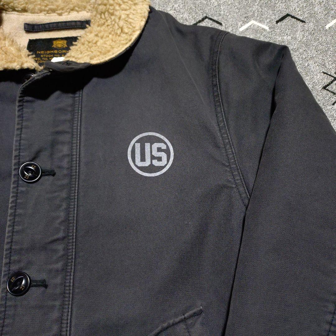 NEIGHBORHOOD ボア襟 デッキジャケット