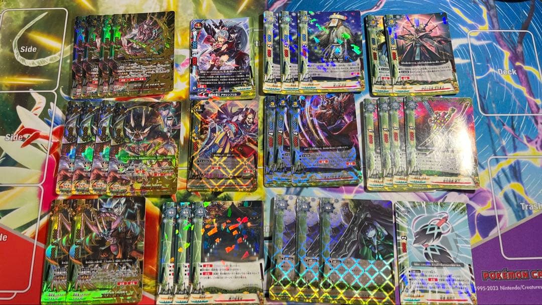 バディファイトカード　暗殺鬼デッキ+デッキパーツ