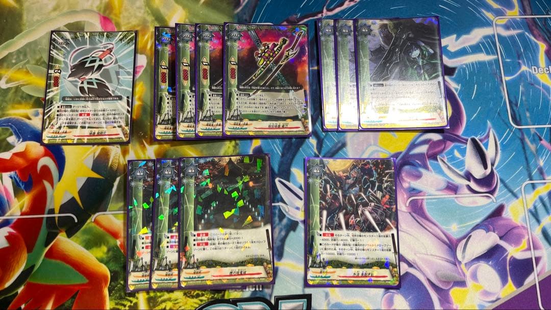 バディファイトカード　暗殺鬼デッキ+デッキパーツ