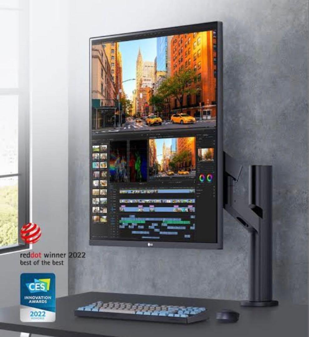 【美品】LG デュアルアップ モニター 28MQ780-B