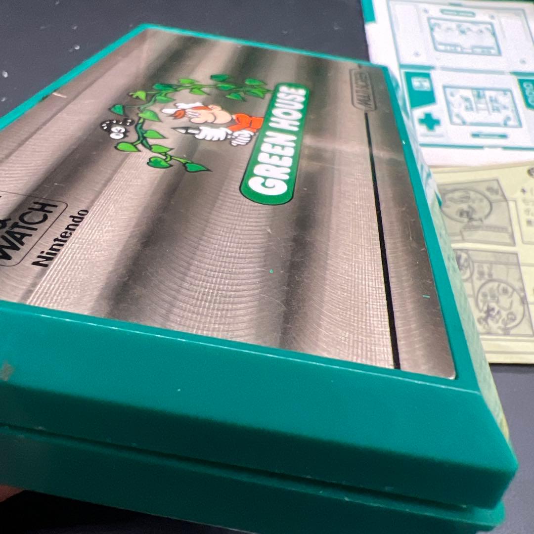動作OK 任天堂 ゲーム&ウオッチ GREEN HOUSE GH-54 説付き