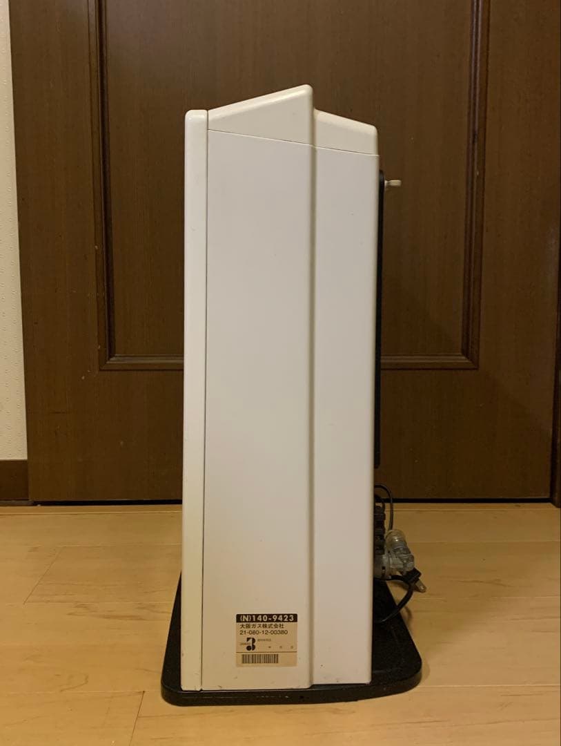 値下げ！【美品】リンナイ　都市ガスファンヒーター　RC-M4001E　ホース付