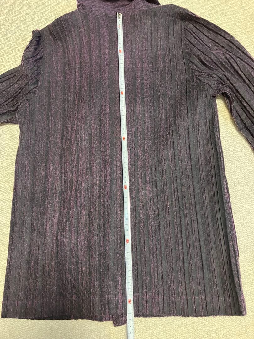 プリーツプリーツ　PLEATS PLEASE ジャケット　パープル