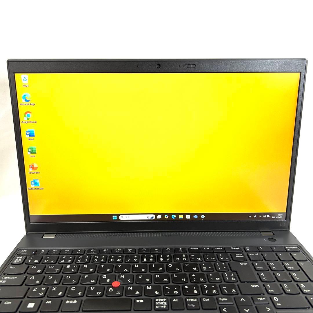 超美品 Lenovo ThinkPad L15 Gen3 第12世代 15インチ