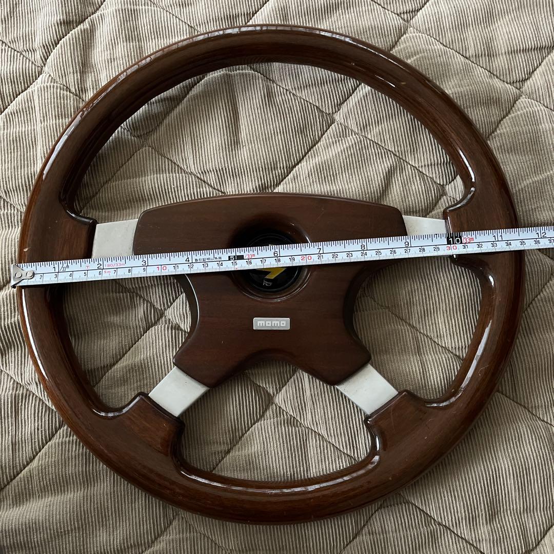 ともちんmomo ステアリングホイール ウッド