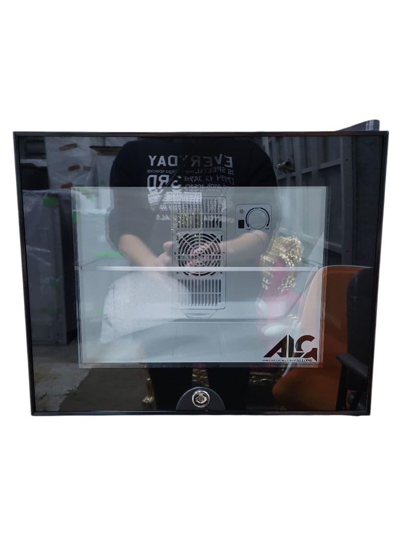 アローン 2022年製 LED内蔵ミニゲーミング冷蔵庫 ALG-GMMFL20L