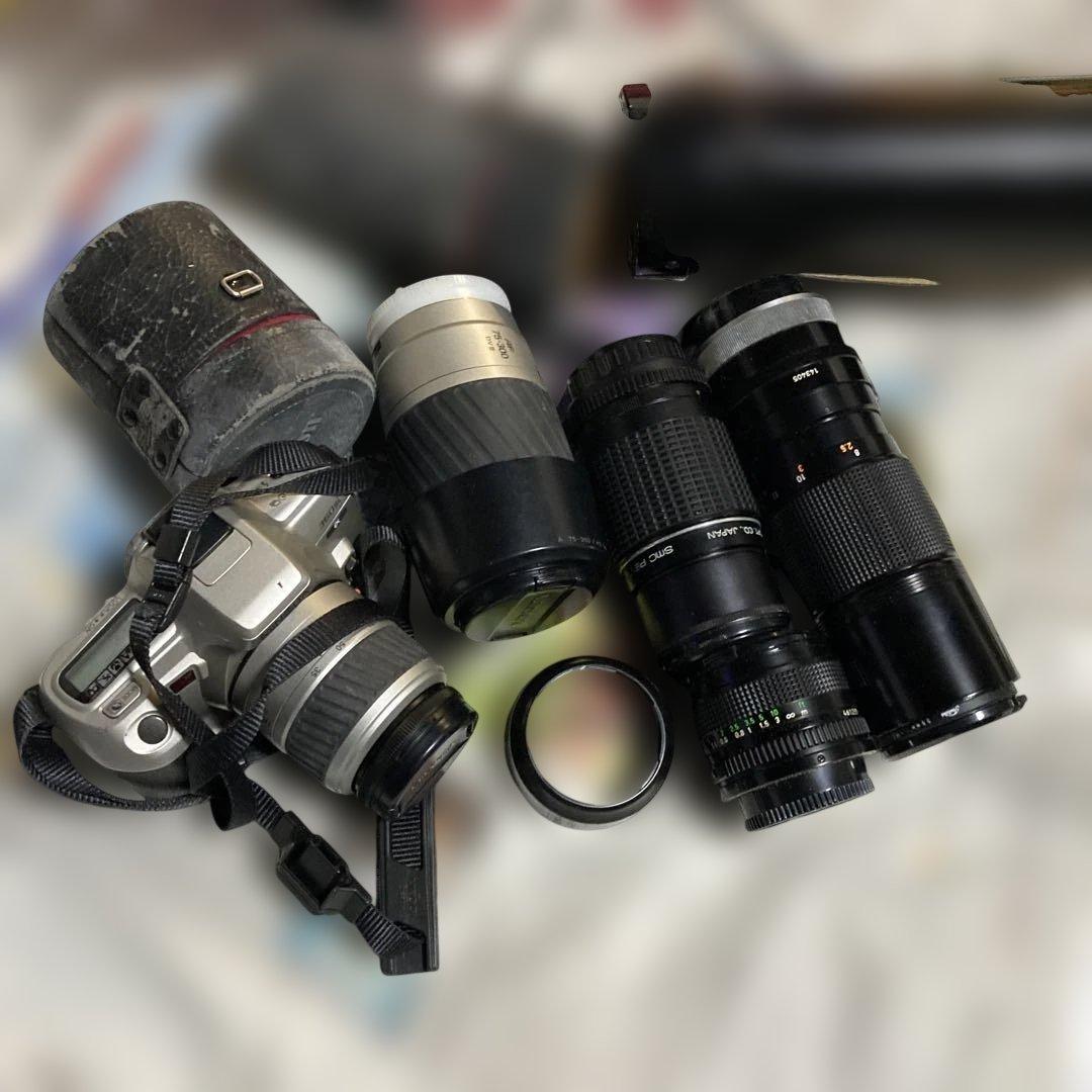 MINOLTA 360si フィルムカメラ レンズセット