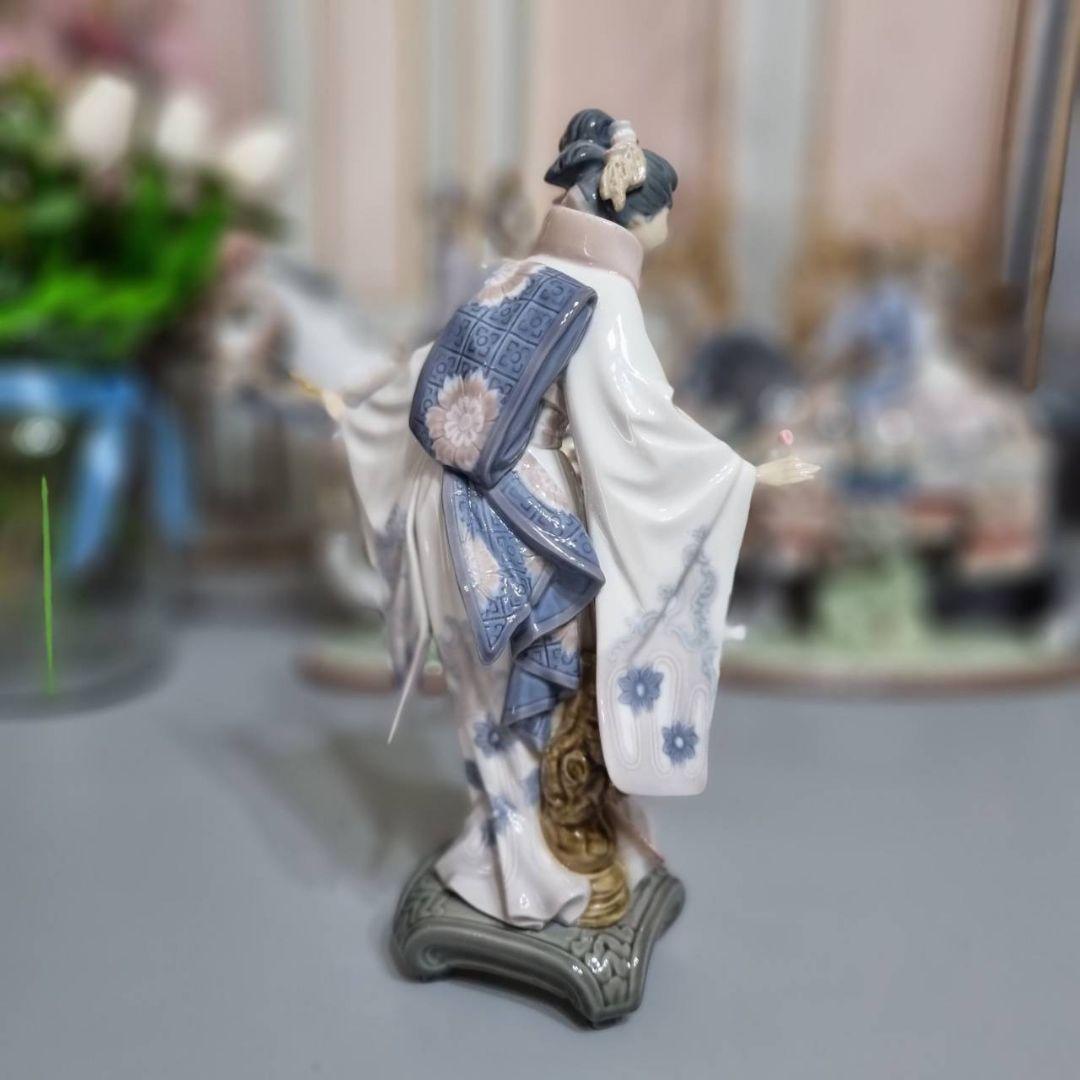 リヤドロ LLADRO テルコ TERUKO 照子 和傘 芸者さん