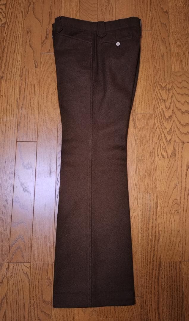 フレア　スラックス　パンツ　フランネル　ヴィンテージ　ビンテージ　昭和レトロ