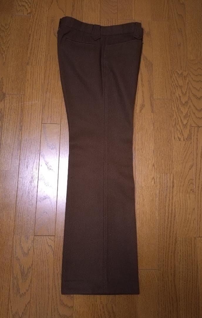 フレア　スラックス　パンツ　フランネル　ヴィンテージ　ビンテージ　昭和レトロ
