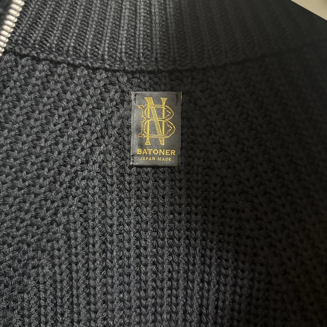 バトナー25AWシグネチャードライバーズニット