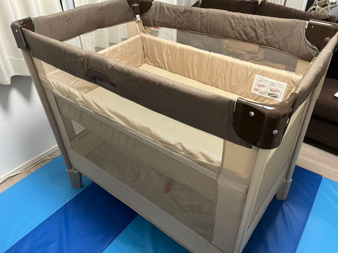 【美品】Aprica ココネルエアー ベビーベッド