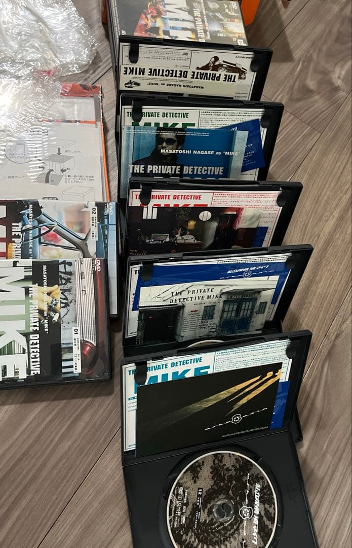 私立探偵濱マイクDVD初回版12巻全巻セットポストカードあり