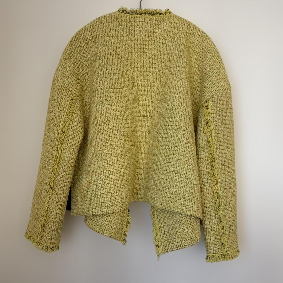 コ*ー様 アドーア　ADORE ノーカラージャケット　38