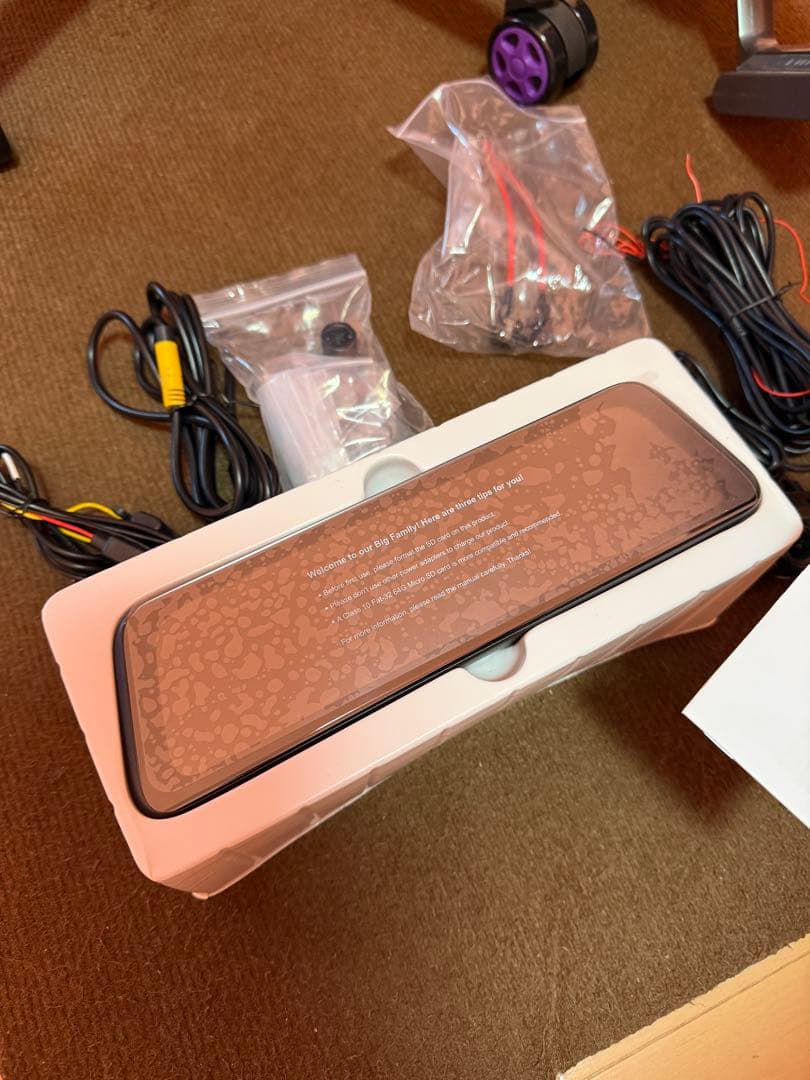 auto voxドライブレコーダー ミラー型ソニー製IMX662センサー送料込み