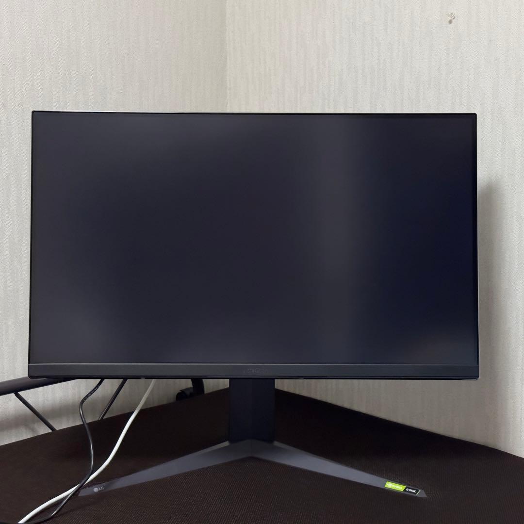 【美品】LG 32GR93U-B 31.5インチ 4K 144Hz