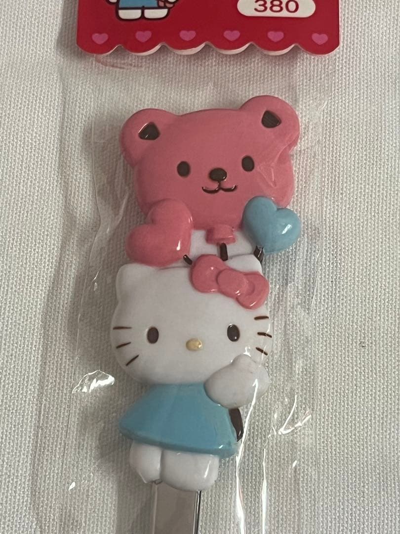 キティ　マスコットフォーク　ハローキティ　サンリオ