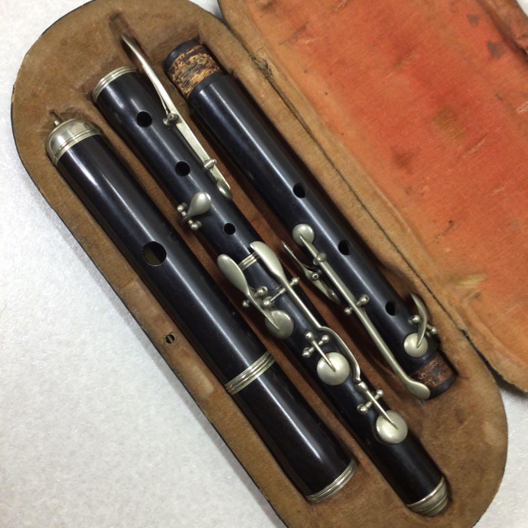 オールド　フルート　ビンテージ　欠品有　ジャンク品