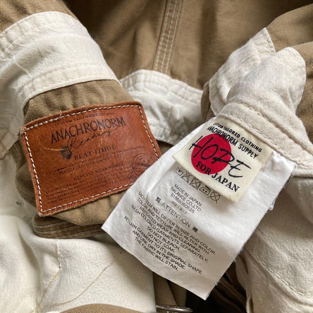 パンツ ANACHRONORM Button-Fly Work Jumpsuits